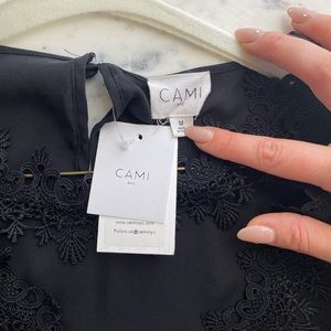 Cami cut out lace top